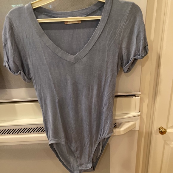 Altar’d State denim blue Bodysuit - Picture 7 of 7